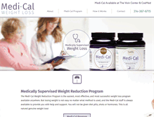 Tablet Screenshot of medi-calweightloss.com